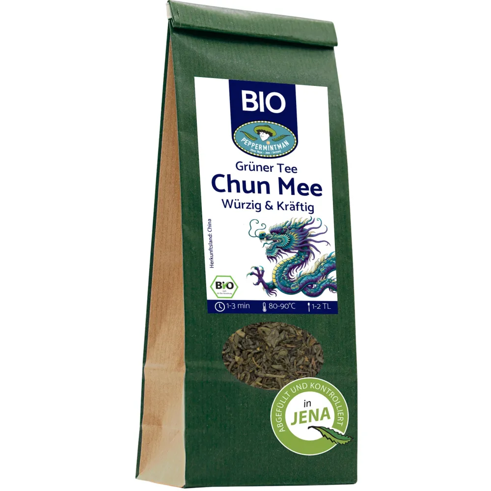 PEPPERMINTMAN Grüner Tee "Chun Mee", Bio| Best