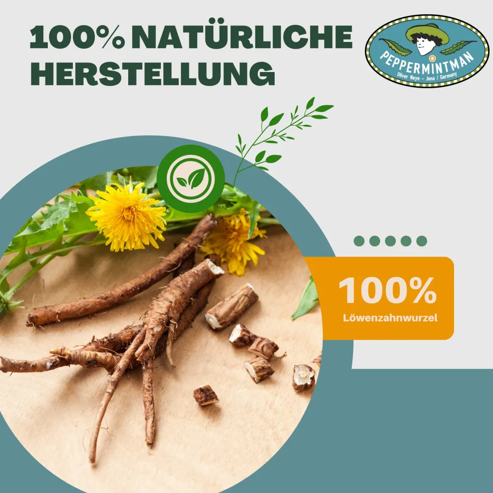 PeppermintMan Löwenzahnwurzel Tee| Discount