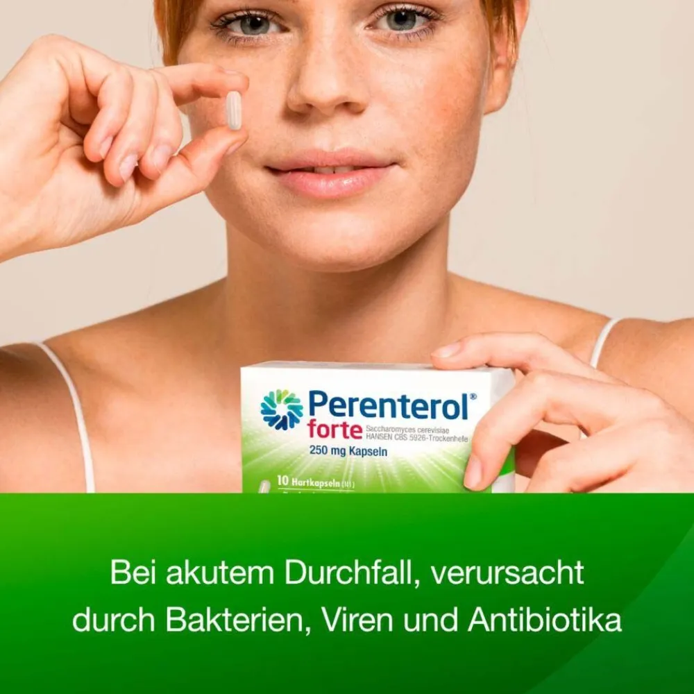 forte bei akutem Durchfall>Perenterol Hot