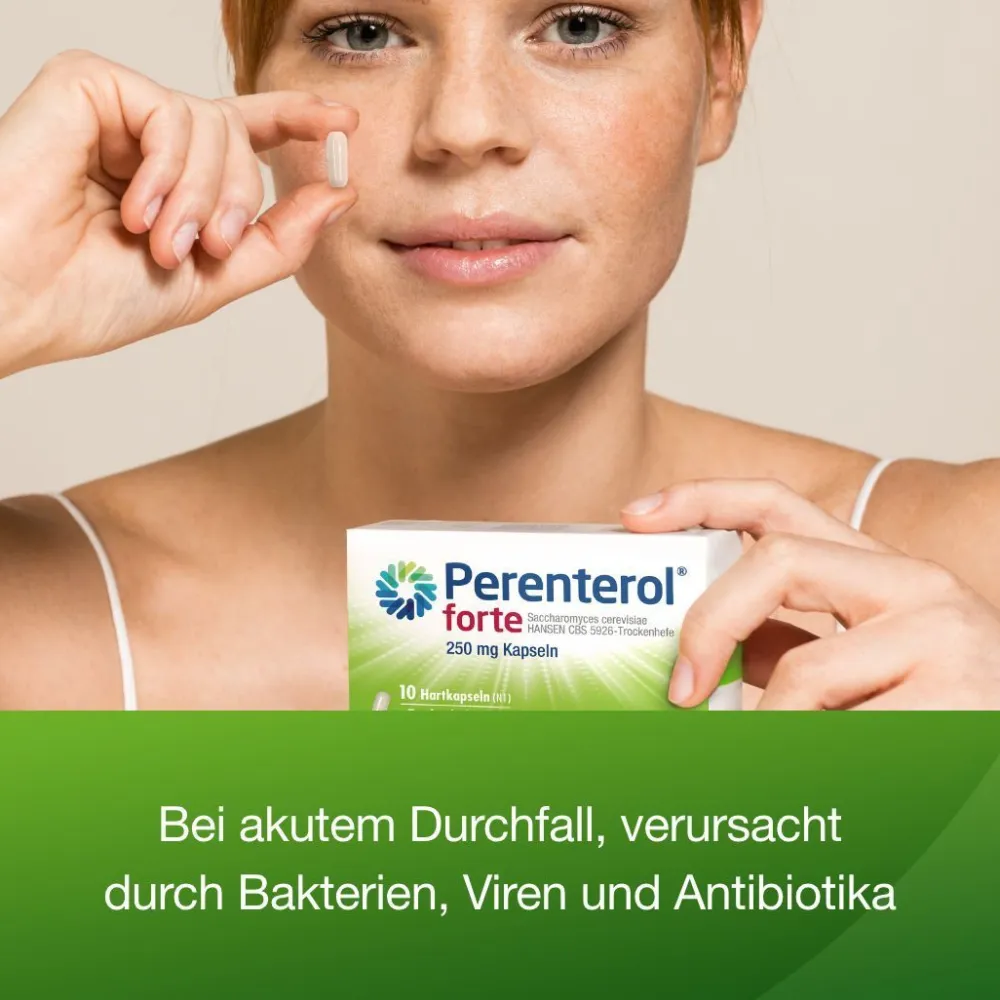 forte bei akutem Durchfall>Perenterol Hot