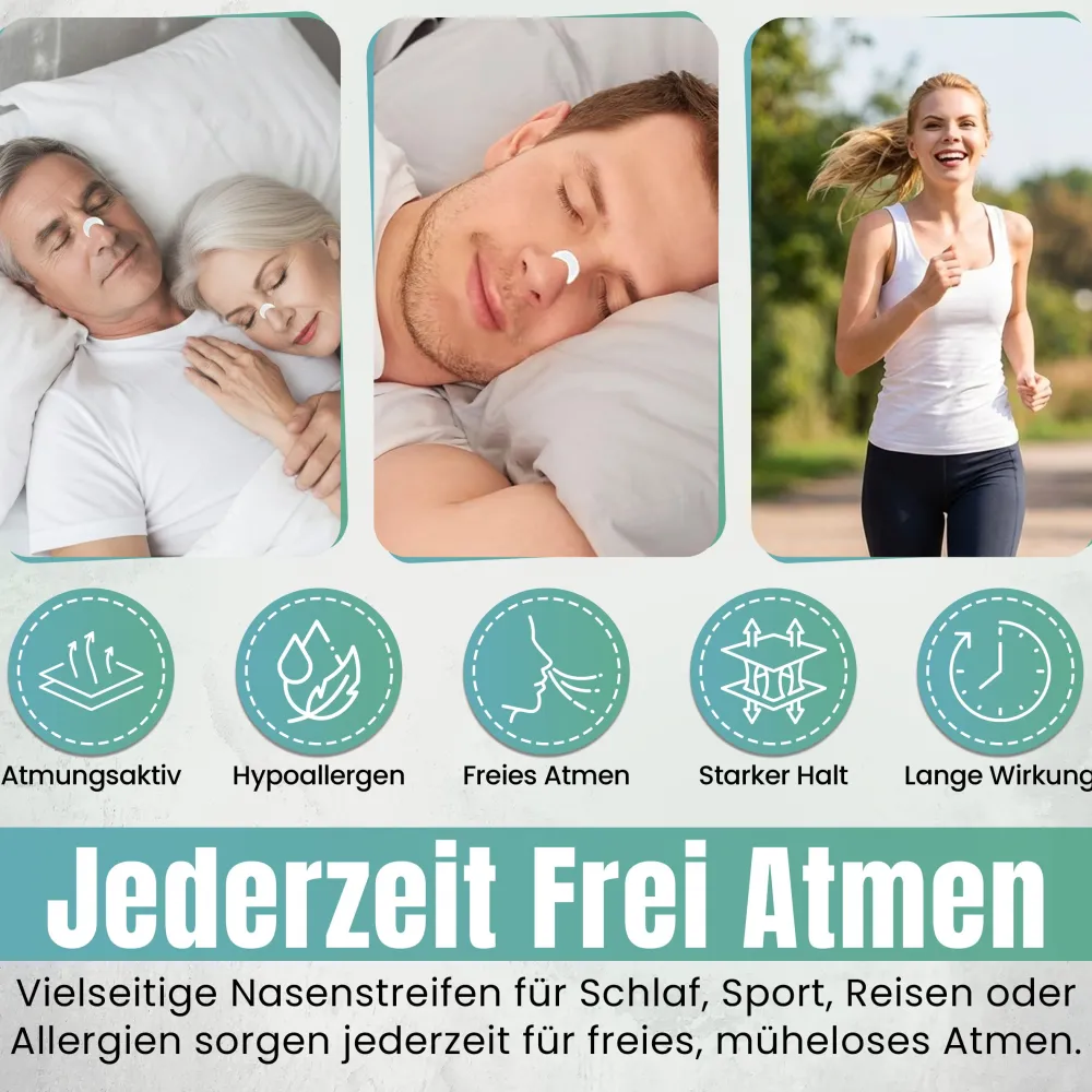 Perfekt-Schlafen24 - 30 x Transparente Antischnarch Nasenpflaster| Best