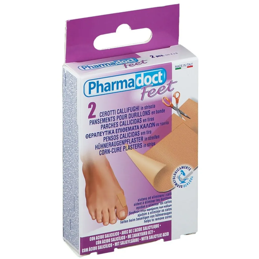 Pharmadoct Fett Hühneraugenpflaster 4 cm x 6 cm in streifen| Outlet