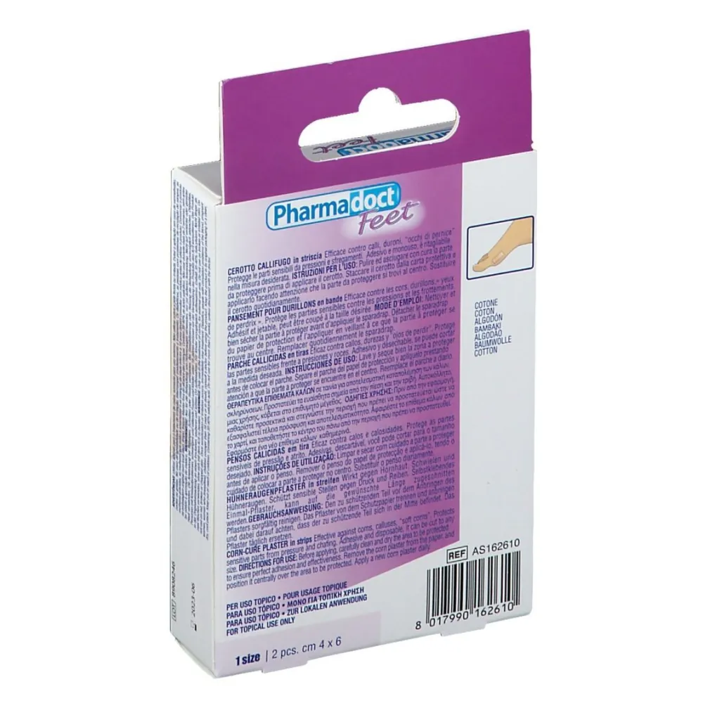Pharmadoct Fett Hühneraugenpflaster 4 cm x 6 cm in streifen| Outlet