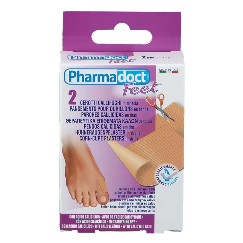 Pharmadoct Fett Hühneraugenpflaster 4 cm x 6 cm in streifen| Outlet
