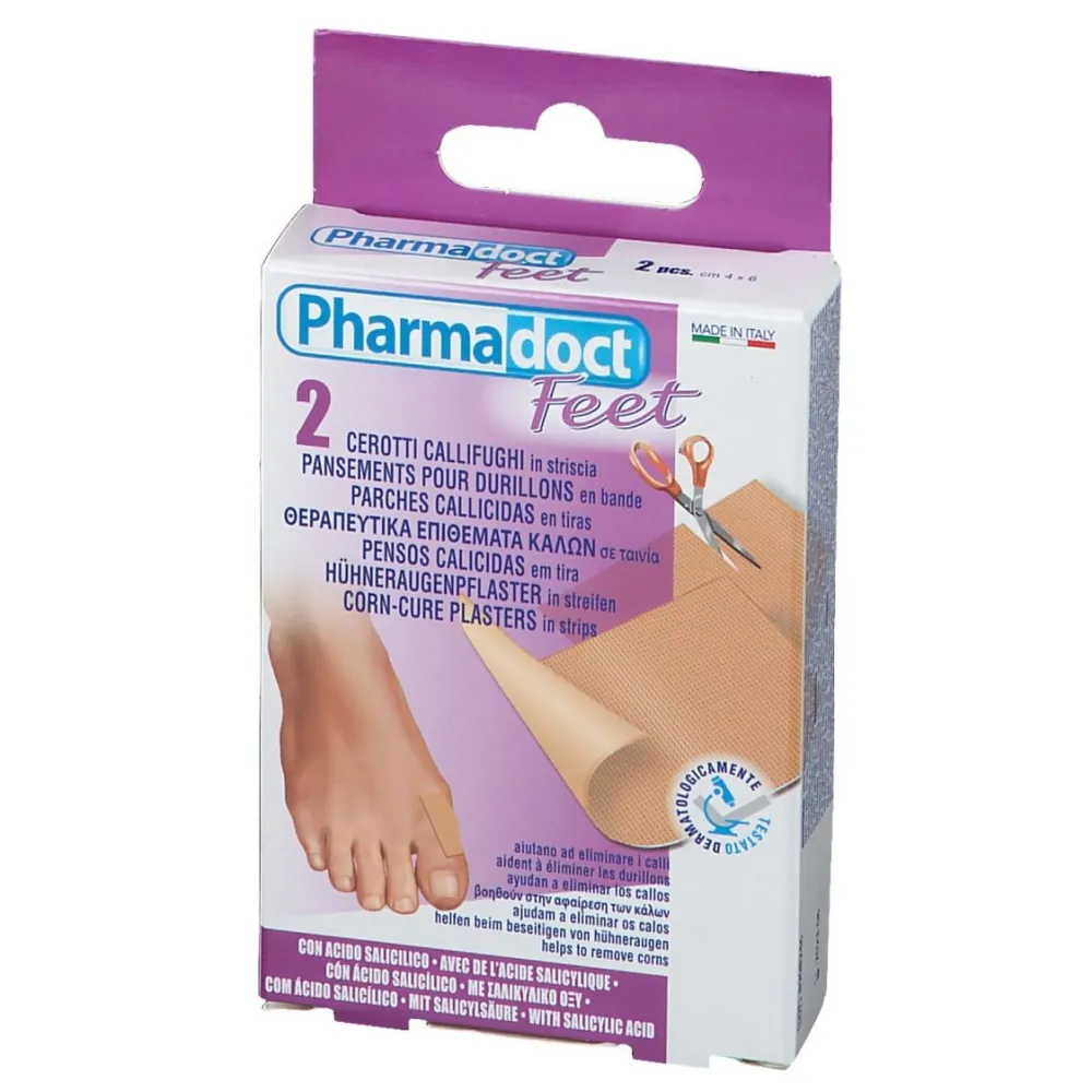 Pharmadoct Fett Hühneraugenpflaster 4 cm x 6 cm in streifen| Outlet