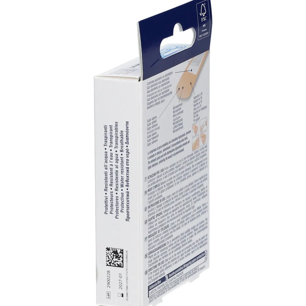 Pharmadoct Pflaster klassisch mit antiseptischer Auflage 5 Größen| Sale