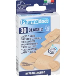 Pharmadoct Pflaster klassisch mit antiseptischer Auflage 5 Größen| Sale