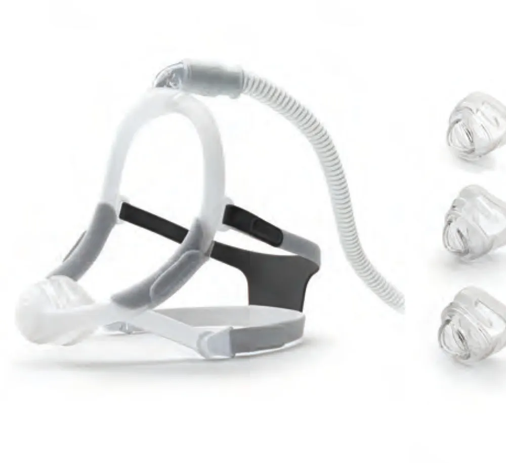 Philips DreamWisp mit einem Maskenkissen, Nasal Atemmaske GRÖSSE:M mit Ausatemventil und Kopfband>PHILIPS RESPIRONICS Hot