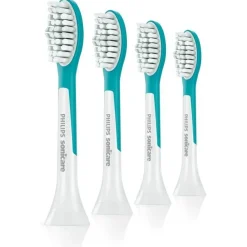 Ersatz-Zahnbürsten HX6044/33 Sonicare for Kids 7+ aquamarin 4-er>PHILIPS Online