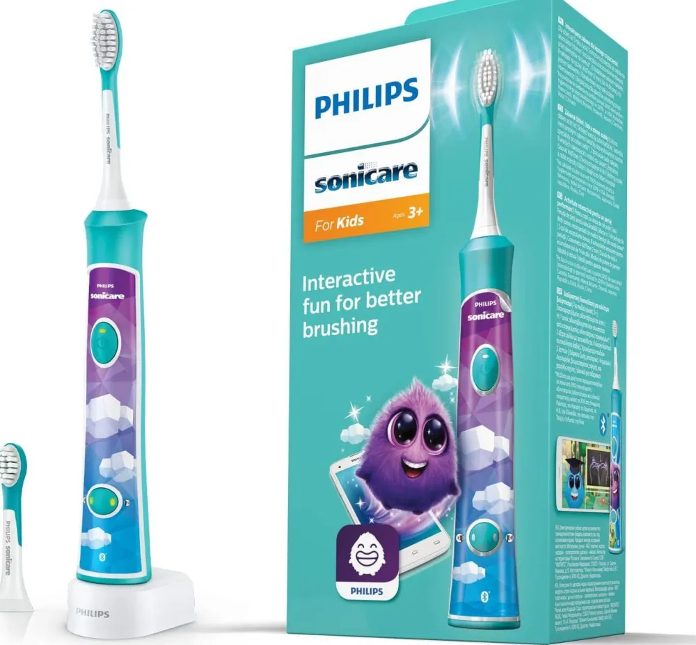 Philips HX 6322/04 Elektrische Zahnbürste Kinderzahnbürste Schallzahnbürste| Sale