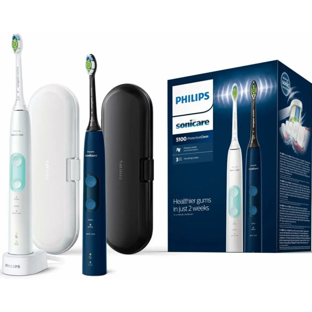 Zahnbürste HX6851/34 navy blue/white mint|PHILIPS New