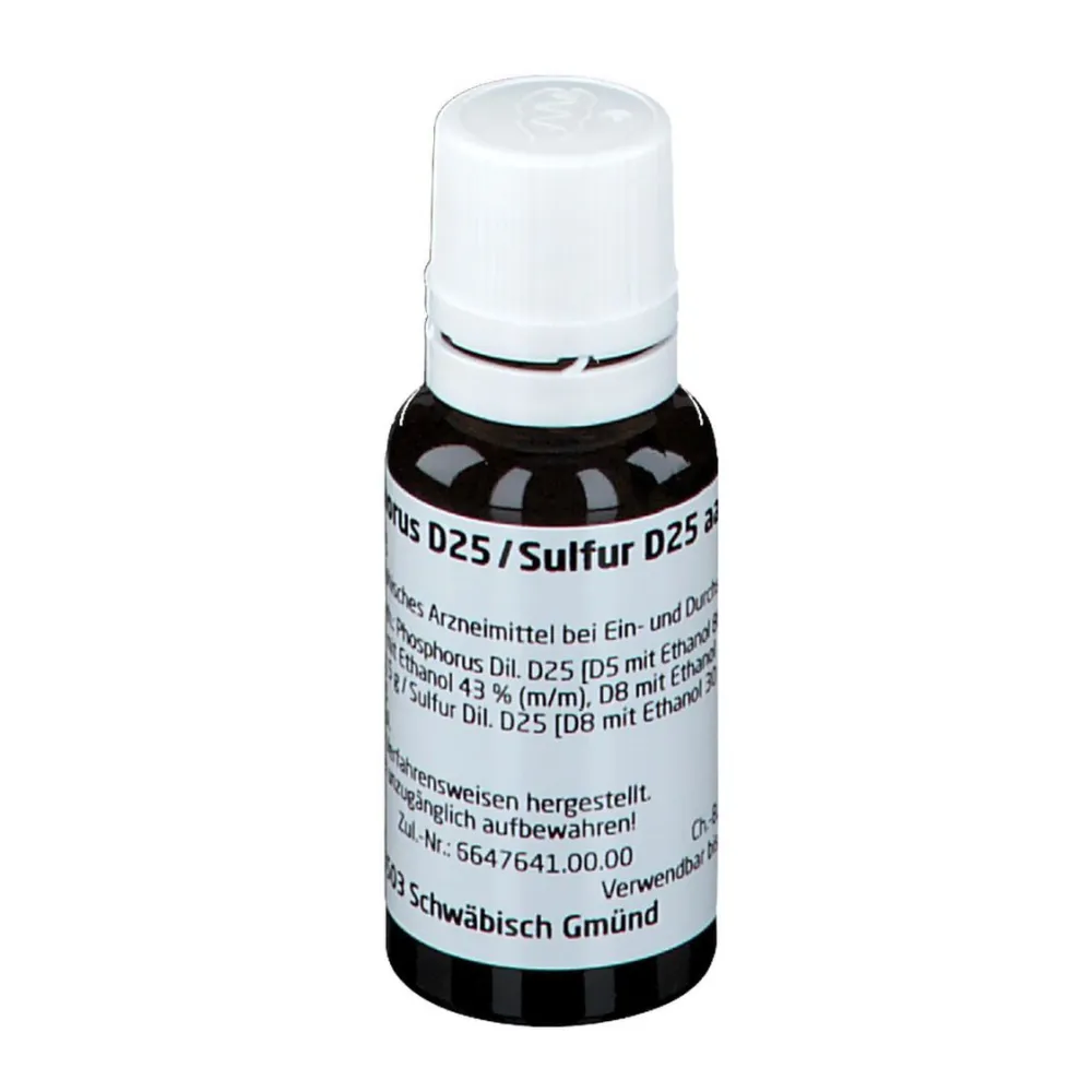 Phosphorus D25 / Sulfur D25 aa>WELEDA New