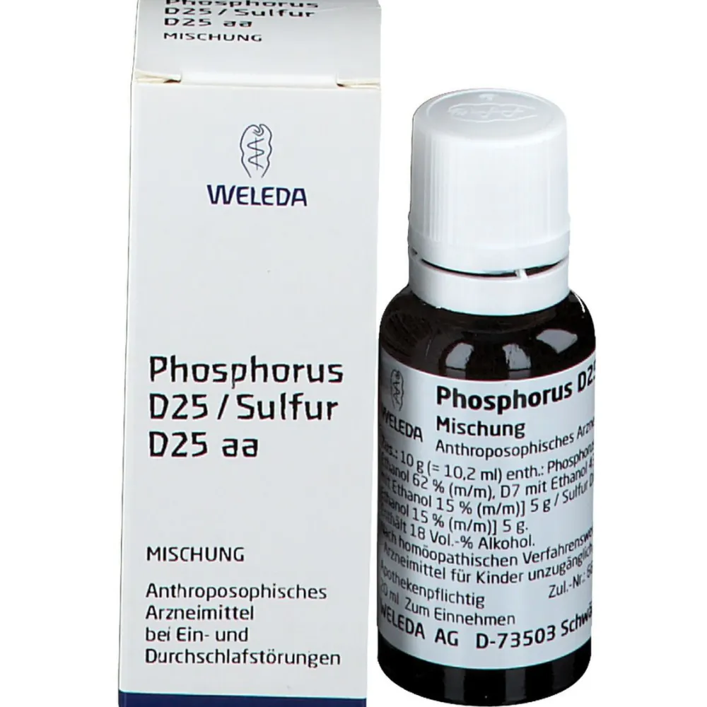 Phosphorus D25 / Sulfur D25 aa>WELEDA New