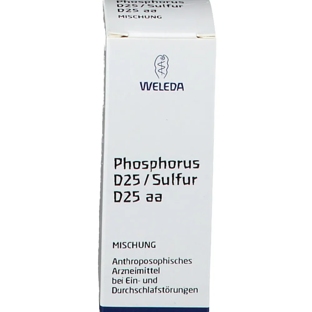 Phosphorus D25 / Sulfur D25 aa>WELEDA New