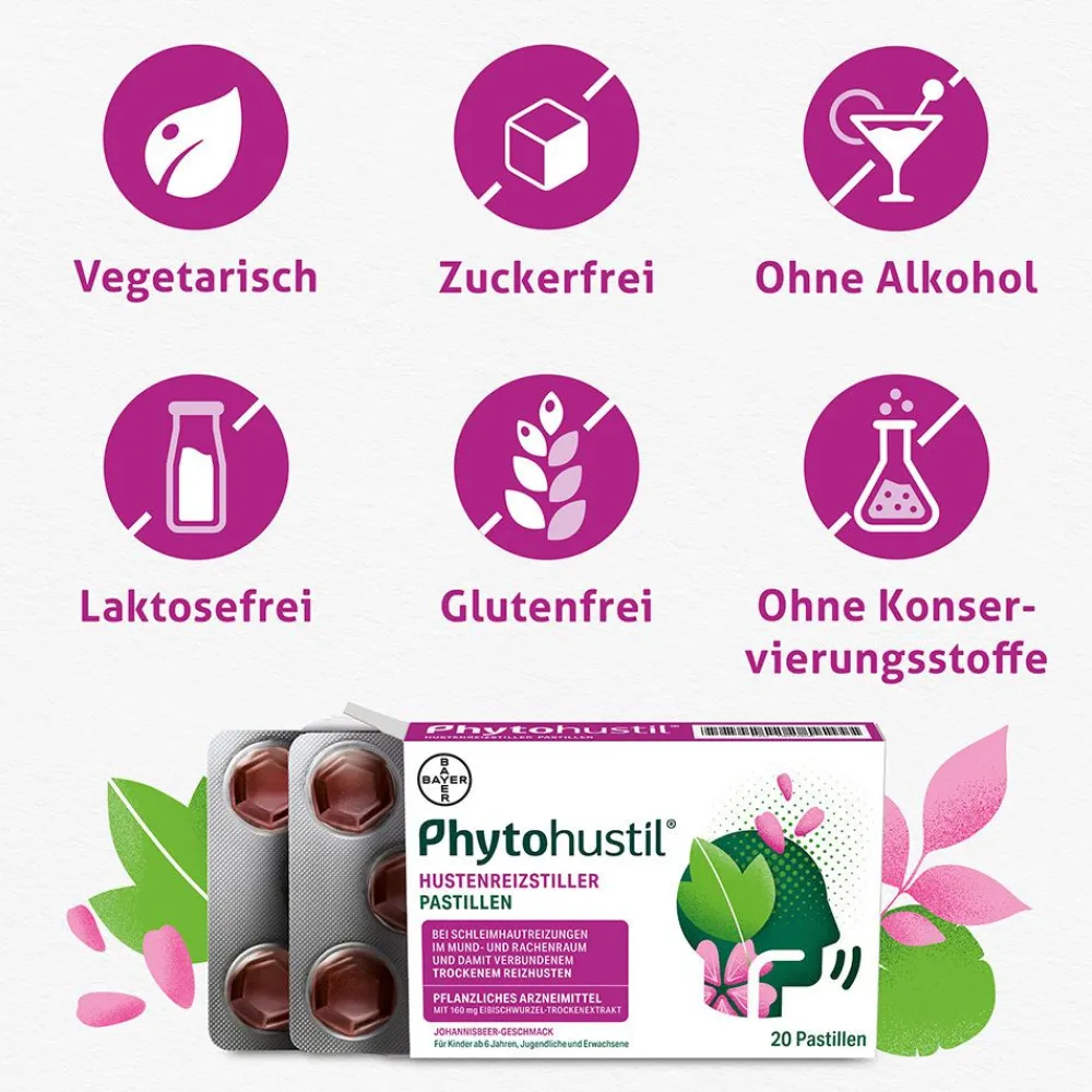 ® Hustenreizstiller Pastillen>Phytohustil Online