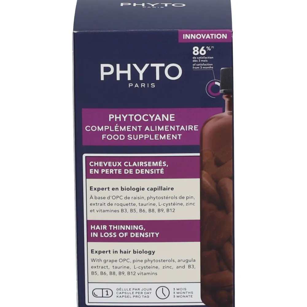 PHYTO Paris PHYTOCYANE Nahrungsergänzung gegen Haarausfall| Sale