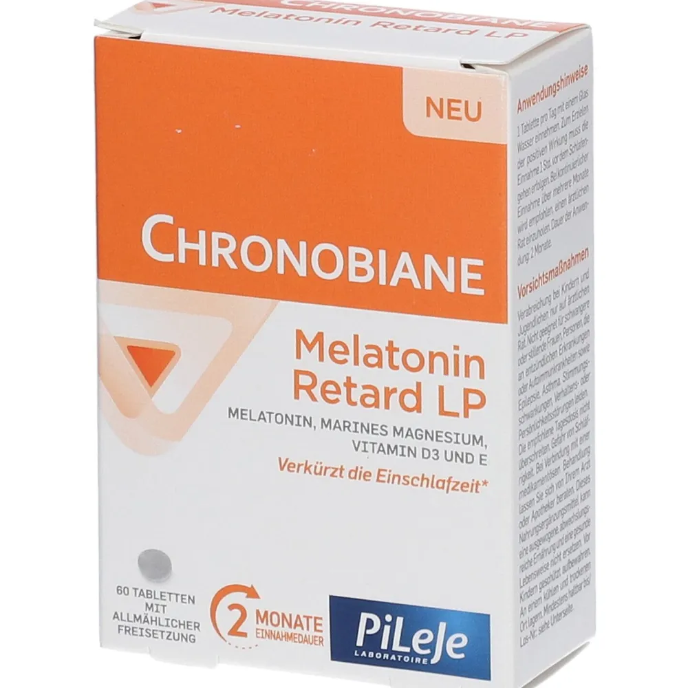 PiLeJe Chronobiane Melatonin Retard LP| Online