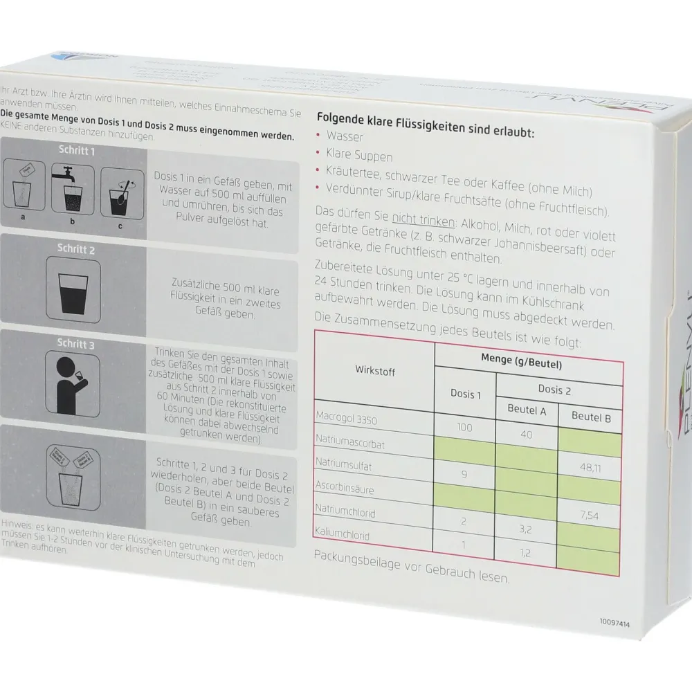 PLENVU® Pulver zur Herstellung einer Lösung zum Einnehmen| New