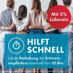 akut Hämorrhoidensalbe (Lidocain) bei starkem Juckreiz, Schmerzen im Analbereich, 50 g Salbe|Posterisan Hot