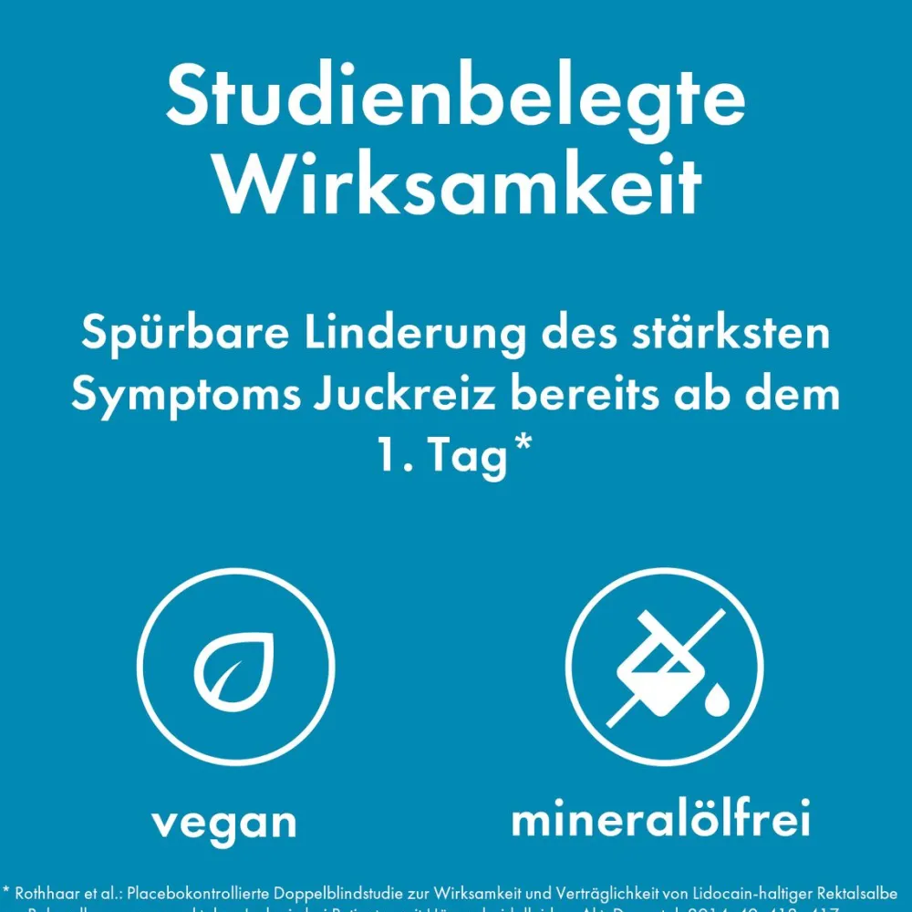 akut Hämorrhoidensalbe (Lidocain) bei starkem Juckreiz, Schmerzen im Analbereich, 50 g Salbe|Posterisan Hot