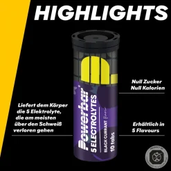 ® 5 ELECTROLYTES BLACK CURRANT FLAVOUR|PowerBar Outlet