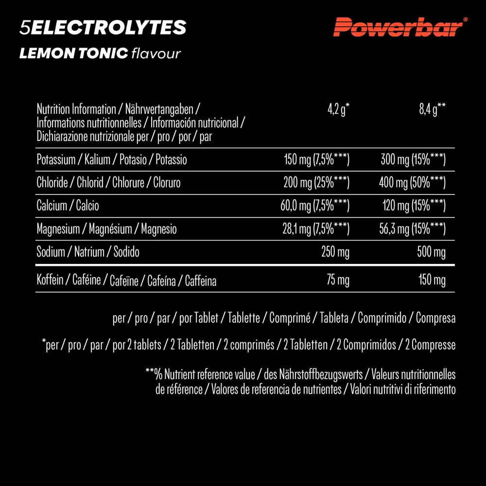 PowerBar 5 Electrolytes Tabletten> Sale