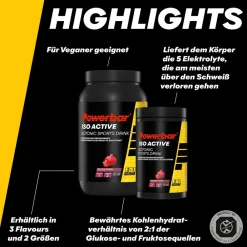 ISOACTIVE Isotonisches Sportgetränk|PowerBar Best