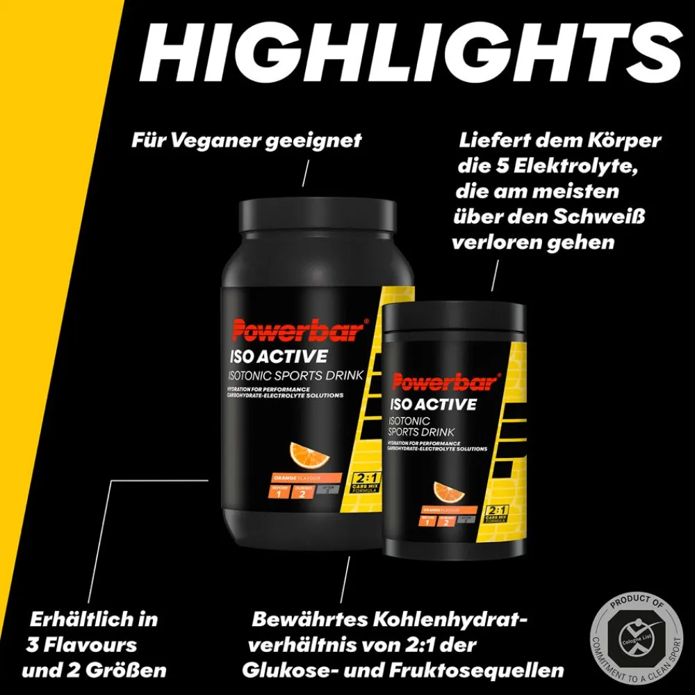 Isoactive Isotonisches Sportgetränk>PowerBar Outlet