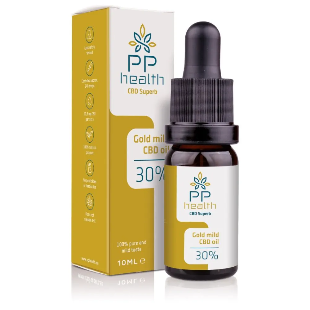 PP Health Gold Breitsprektum 30% mit Schweiz CBD Extract> Clearance