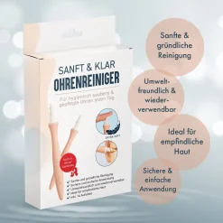 Premium Ohrenreiniger – Schonend Ohrenschmalz entfernen - Verbessertes Design| Hot
