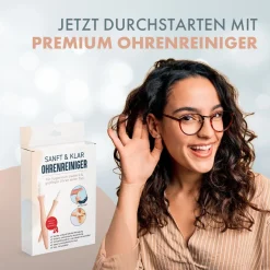 Premium Ohrenreiniger – Schonend Ohrenschmalz entfernen - Verbessertes Design| Hot