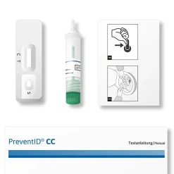 PreventID® CC Darmkrebs Vorsorge Früherkennung Selbsttest> Clearance