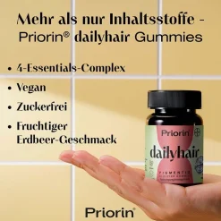 ® dailyhair PIGMENTIQ: Gummies, die die Haarfarbe strahlen lassen|Priorin Best