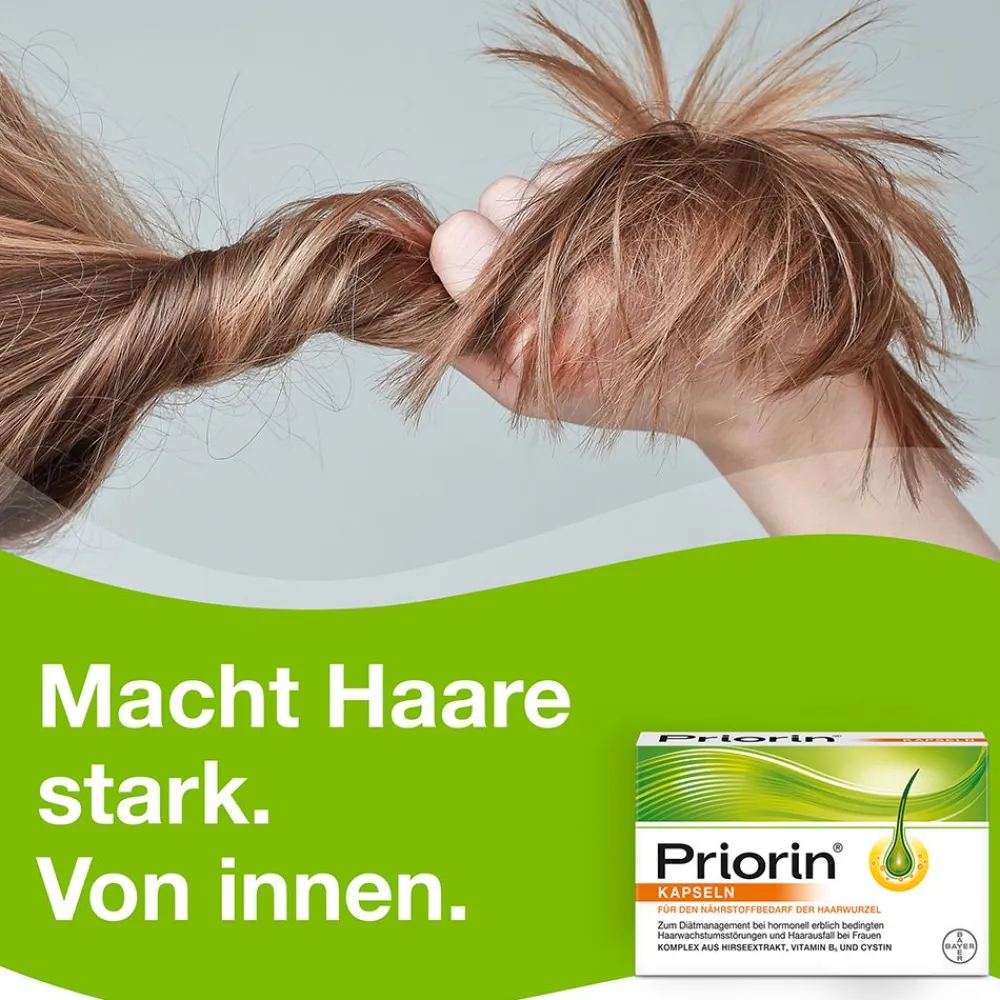 ® Haarpflege-Set: bei hormonell erblich bedingtem Haarausfall bei Frauen|Priorin Discount