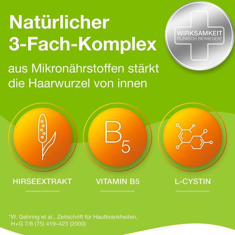 Kapseln – bei hormonell erblich bedingtem Haarausfall und Haarwachstumsstörungen bei Frauen|Priorin Discount