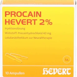 PROCAIN Hevert 2% Injektionslösung Ampullen><noscript><img width=