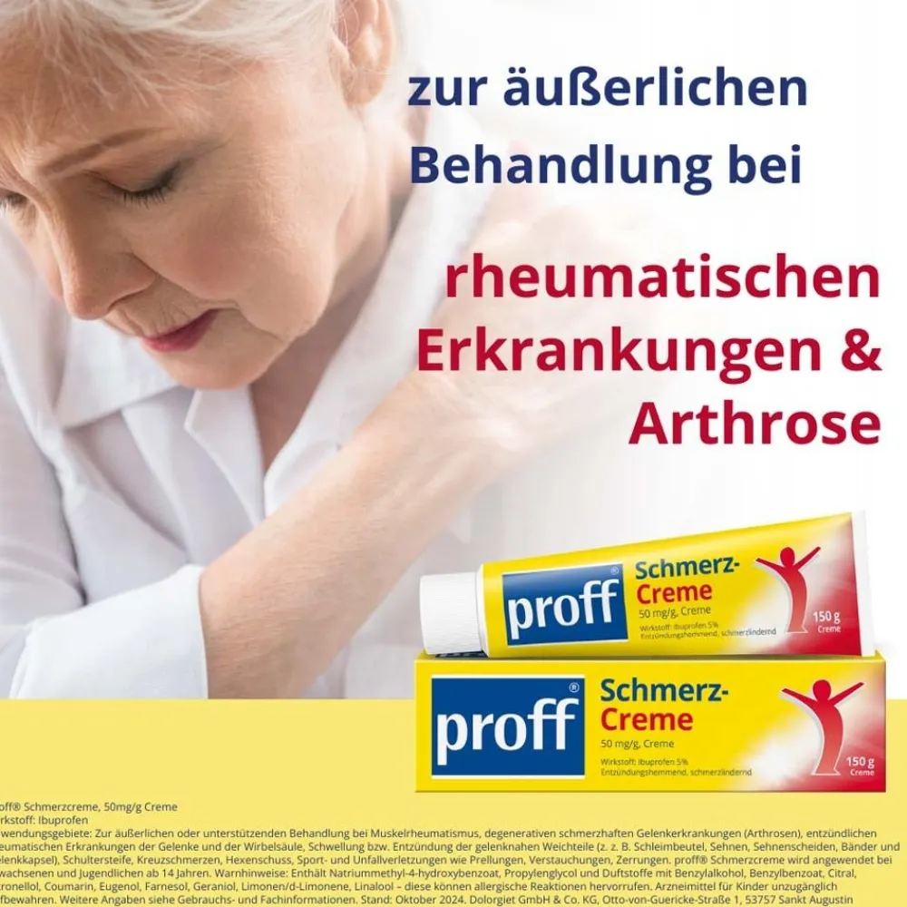 ® Schmerzcreme|Proff Sale
