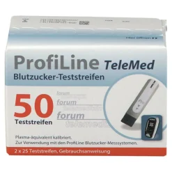 ProfiLine TeleMed Blutzucker-Teststreifen><noscript><img width=