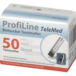 ProfiLine TeleMed Blutzucker-Teststreifen><noscript><img width=
