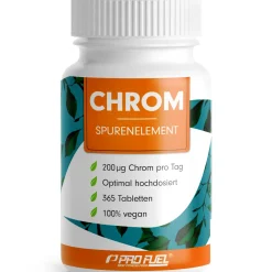 - Chrom Picolinat Tabletten mit 200 mcg Chrom - Unabhängig laborgeprüft>ProFuel Best
