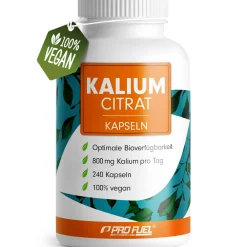 - Kalium Kapseln - 2240 mg Kaliumcitrat pro Tag - Kapseln>ProFuel Best