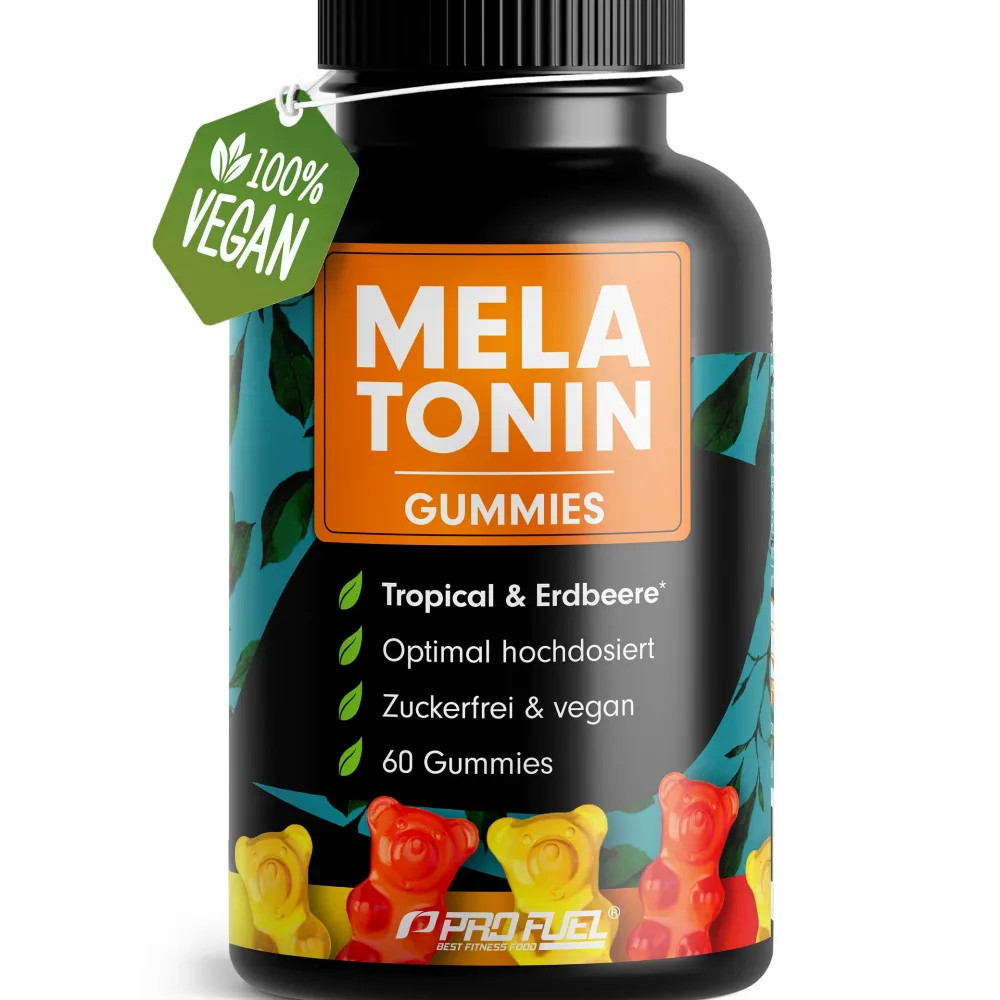 - Melatonin Gummies 60x mit 0,5 mg bioaktivem Melatonin>ProFuel Online
