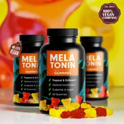 - Melatonin Gummies 60x mit 0,5 mg bioaktivem Melatonin><noscript><img width=