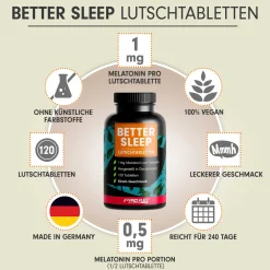 - MELATONIN Lutschtabletten>ProFuel Outlet