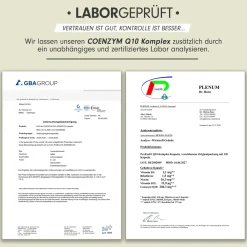 - Q10 KOMPLEX Kapseln hochdosiert - Coenzym Q10 mit 200mg Coenzym Q10 + Vitamin B12|ProFuel Discount