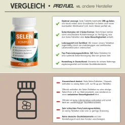 - Selen hochdosiert 365x 200µg Tabletten - Selenkomplex aus 3 hochwertigen Selenium-Quellen><noscript><img width=