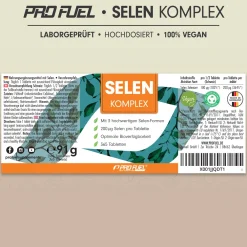 - Selen hochdosiert 365x 200µg Tabletten - Selenkomplex aus 3 hochwertigen Selenium-Quellen><noscript><img width=