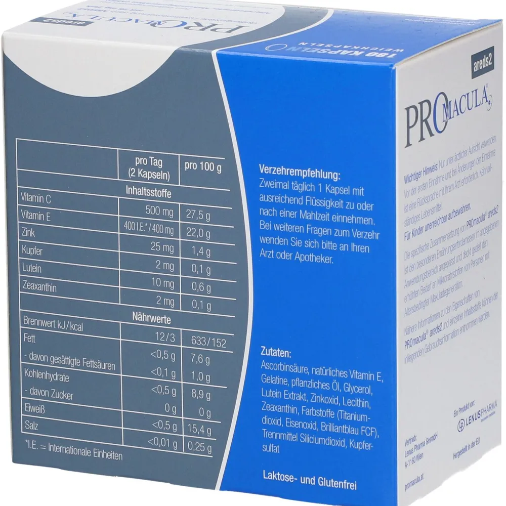 PRO MACULA® areds2| Online