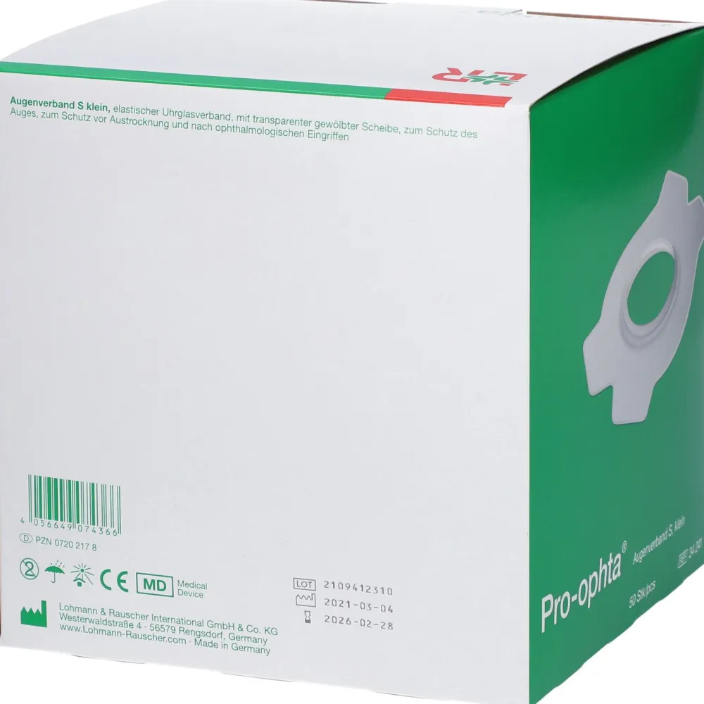 Pro-ophta® Augenverband S klein| Clearance