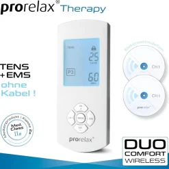prorelax TENS/EMS Duo Comfort Wireless> Outlet